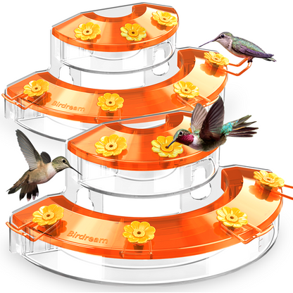 BD602 Window Hummingbird Feeder (Orange)
