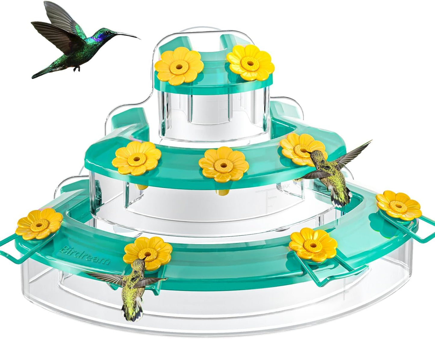 Cake Window Hummingbird Feeder