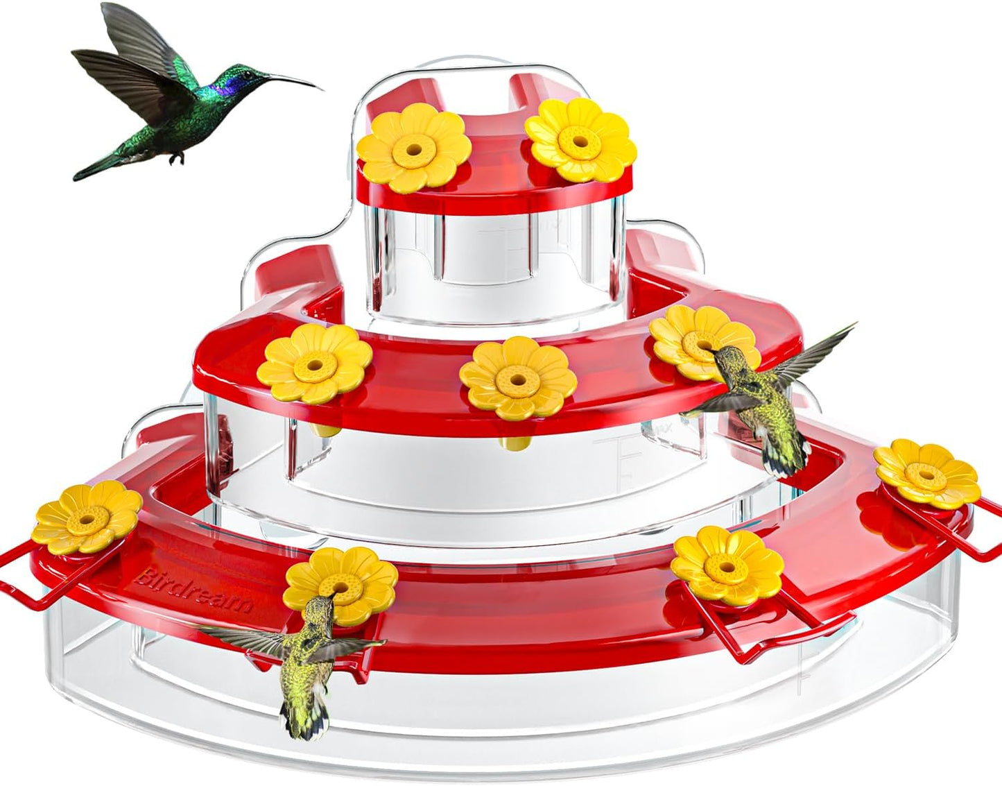 Cake Window Hummingbird Feeder