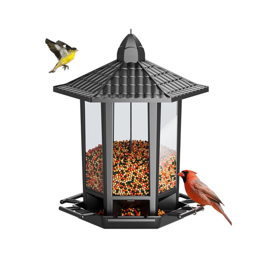 Retro Pagoda Bird Feeder