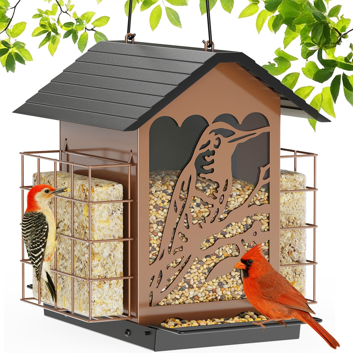 BD609 Metal Bird Feeder