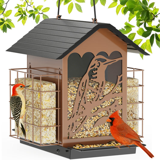 BD609 Metal Bird Feeder