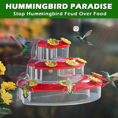 Cake Window Hummingbird Feeder