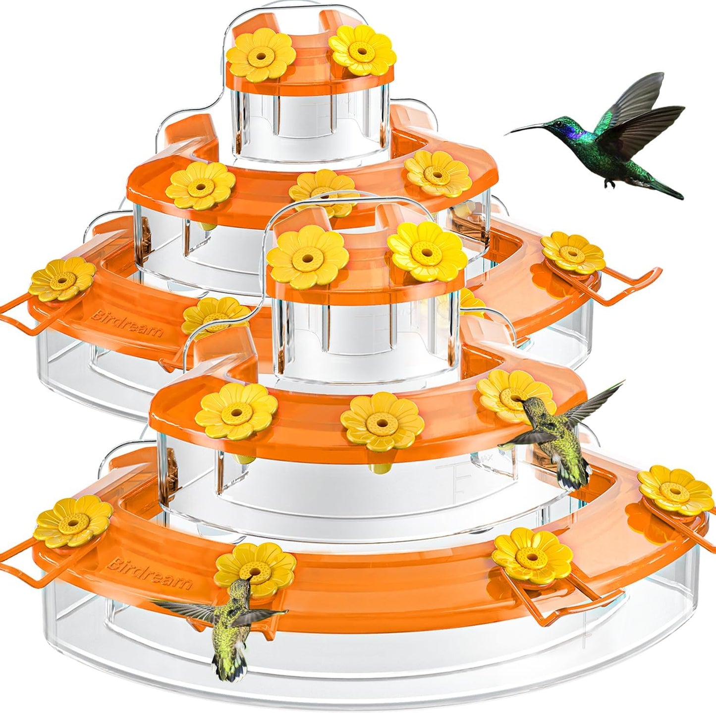 Cake Window Hummingbird Feeder