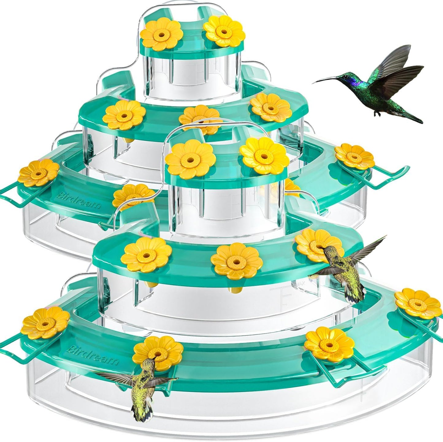 Cake Window Hummingbird Feeder