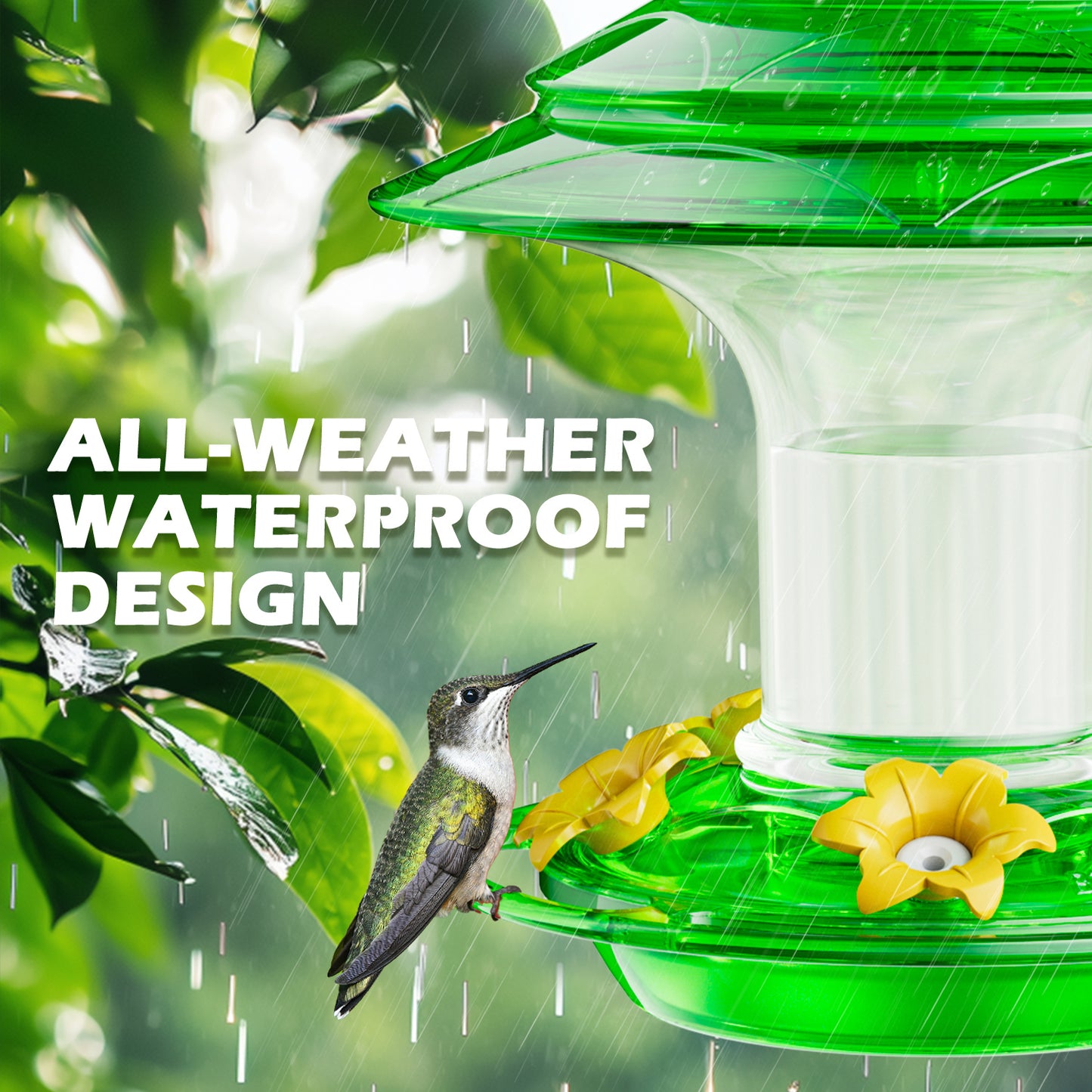 Christmas Hummingbird Feeder（Green）