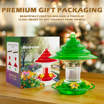 Christmas Hummingbird Feeder（Green）