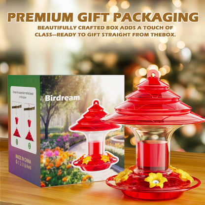 Christmas Hummingbird Feeder