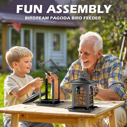 Classic Courtyard Bird Feeder