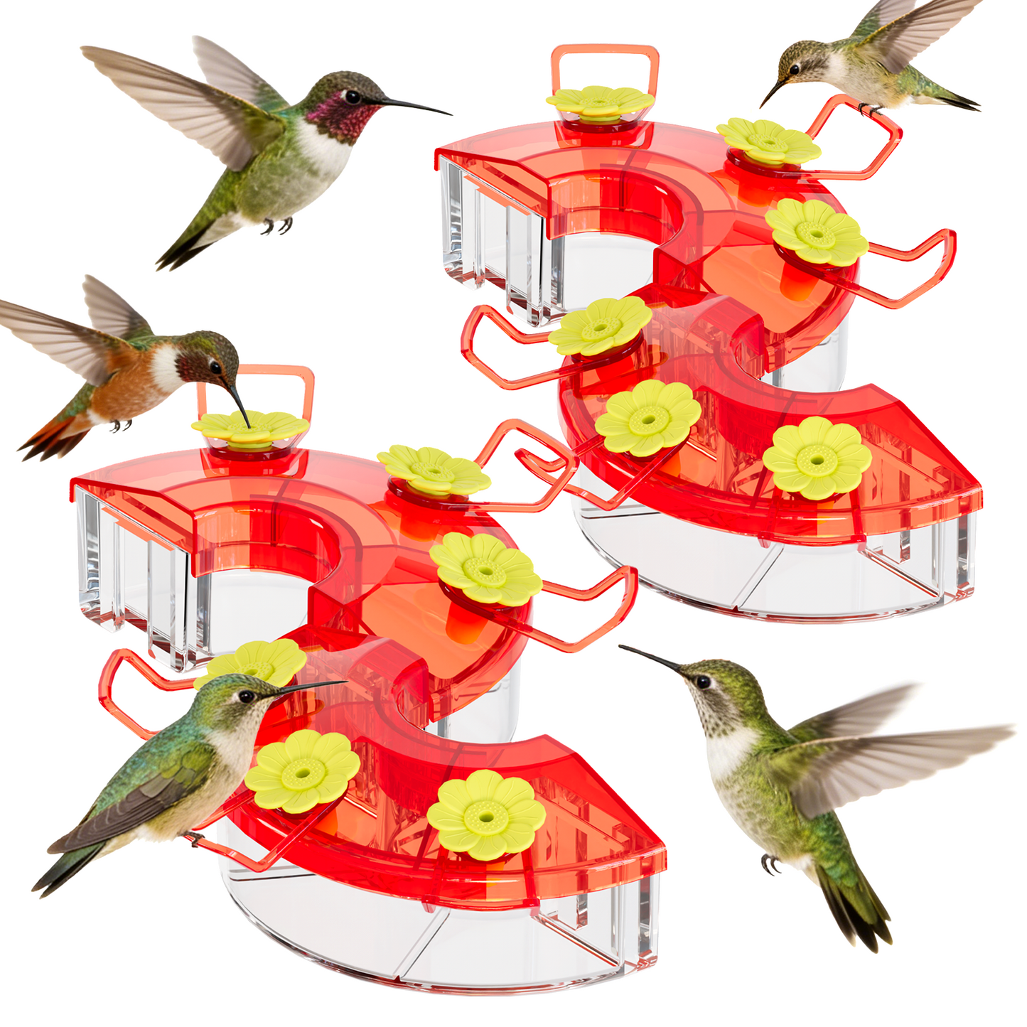 BD605 Assemblable Hummingbird Feeder