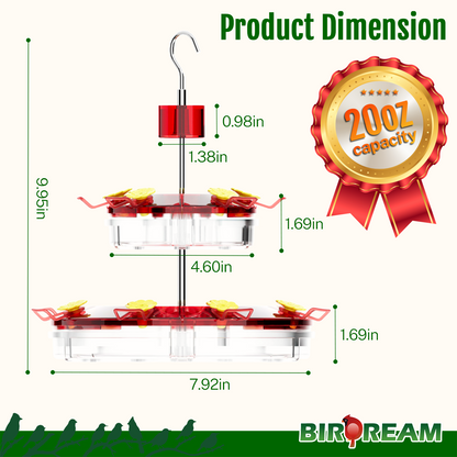 BD603 Hanging Hummingbird Feeder