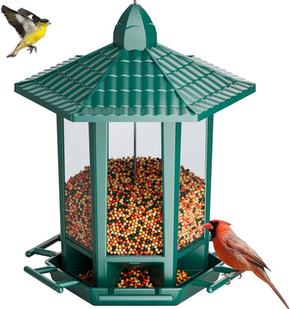 Retro Pagoda Bird Feeder