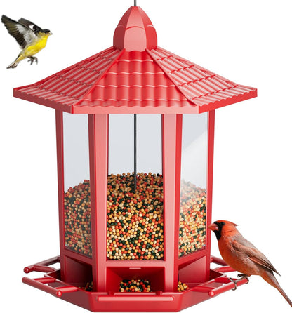 Retro Pagoda Bird Feeder