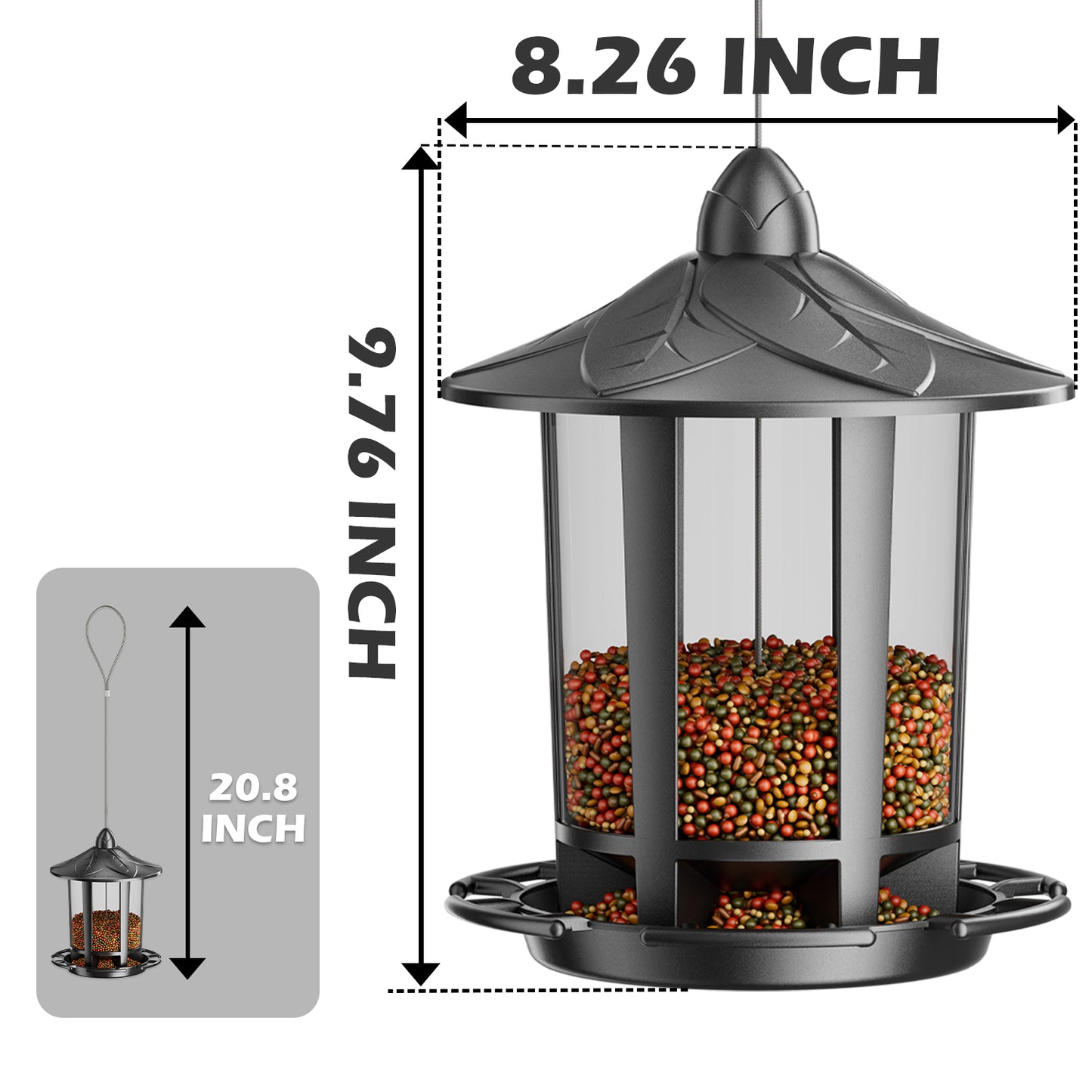Classic Castle Bird Feeder