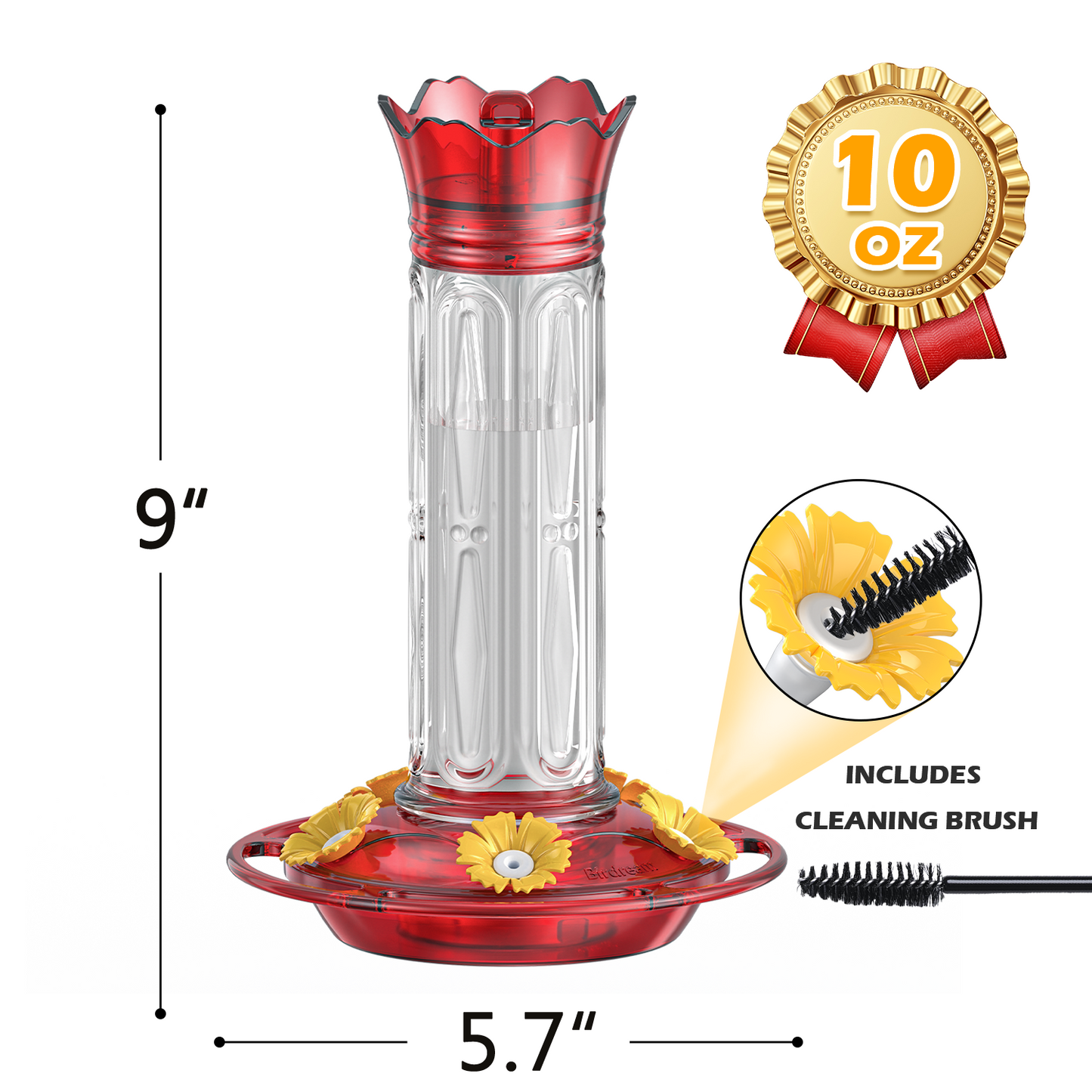 Crown Hummingbird Feeder