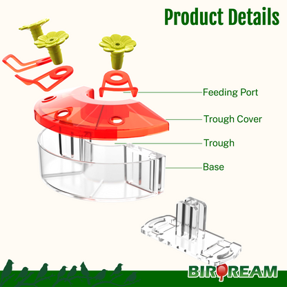 BD605 Assemblable Hummingbird Feeder