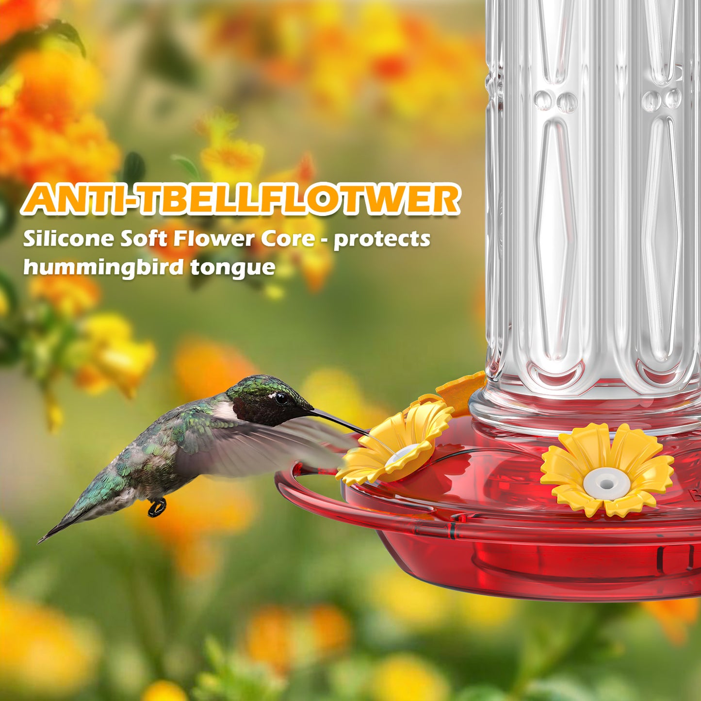 Crown Hummingbird Feeder