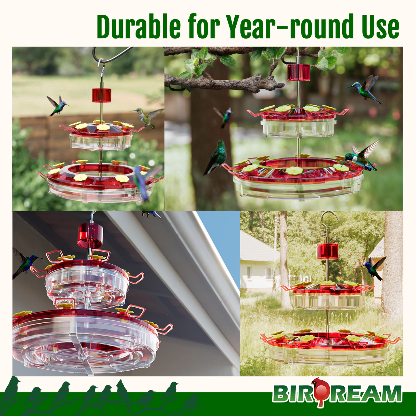 BD603 Hanging Hummingbird Feeder