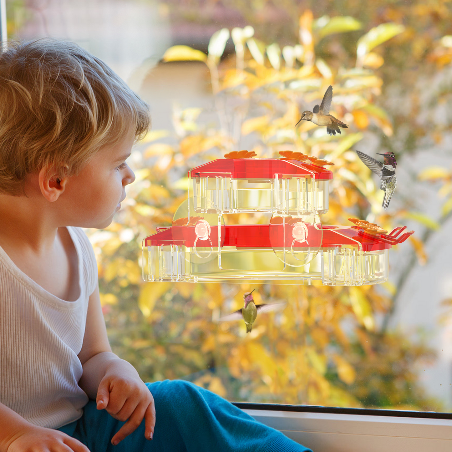 BD602 Window Hummingbird Feeder
