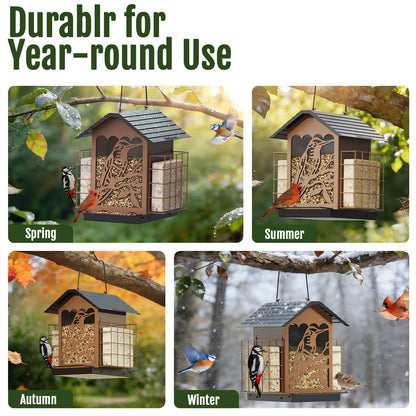 BD609 Metal Bird Feeder