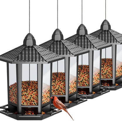 Retro Pagoda Bird Feeder