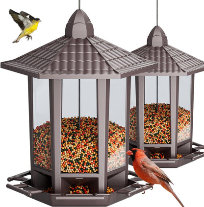 Retro Pagoda Bird Feeder