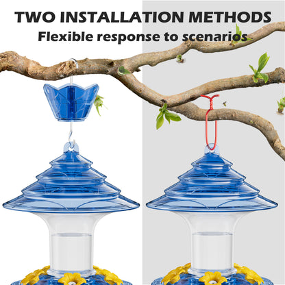 Christmas Hummingbird Feeder (Blue)