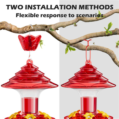 Christmas Hummingbird Feeder