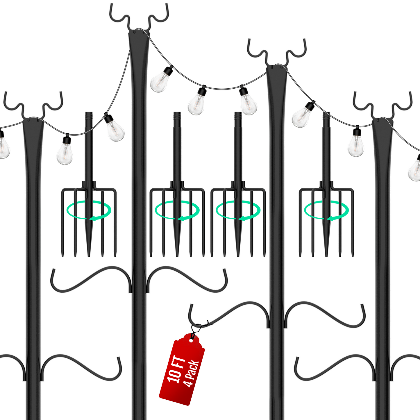 String Light Poles