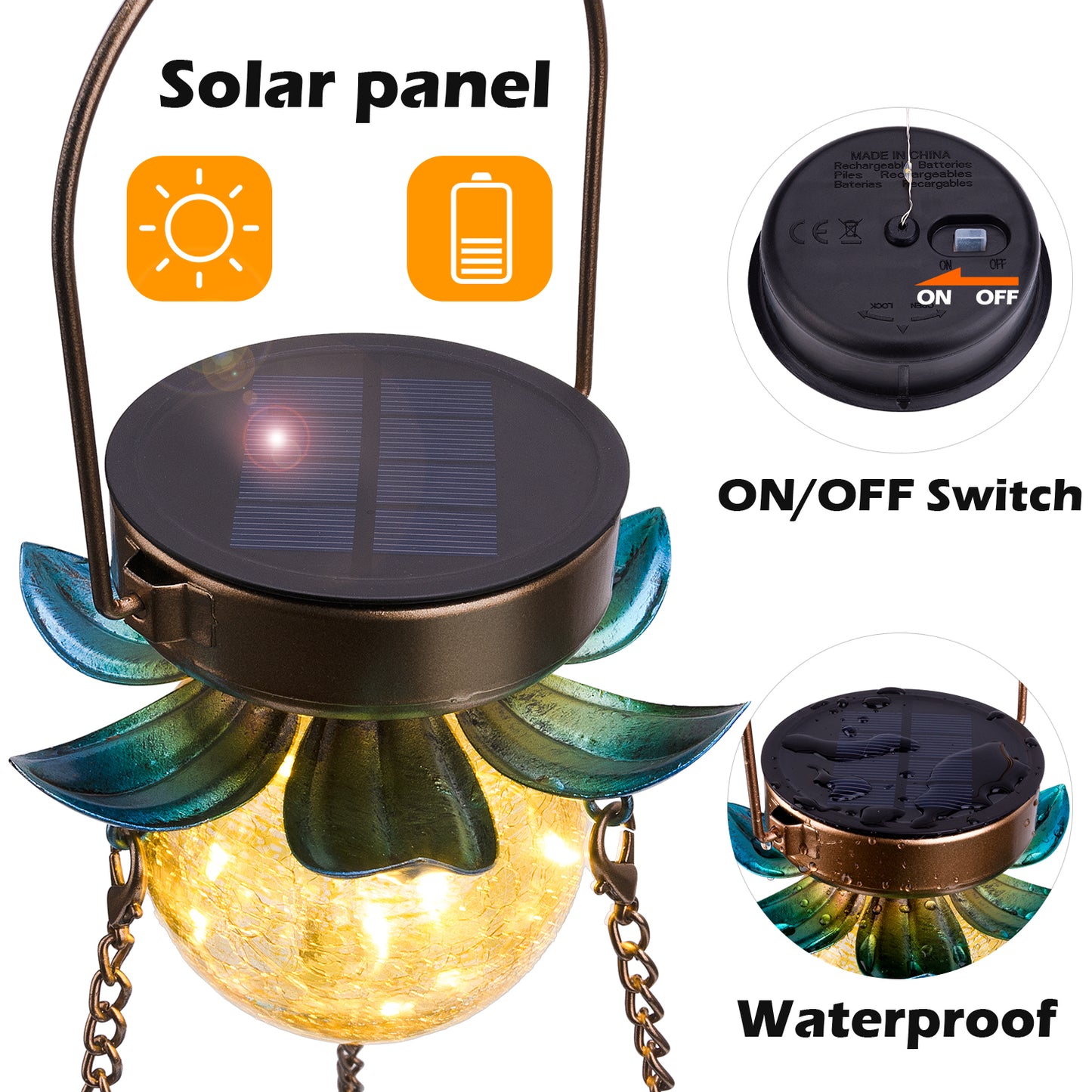 BD0089 Solar Bird Feeder