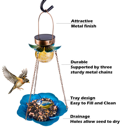 BD0089 Solar Bird Feeder