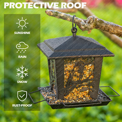 BD0162 Metal Bird Feeder