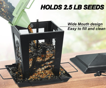 BD0162 Metal Bird Feeder